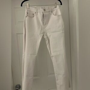 NWOT Pistola White straight leg Jean
